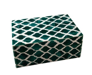Durable Stylish Wood Tissue Box Cover for <b>Home</b> Hotel & Resorts with Charming Modern Look Free Standing Address Craft India - Product Image 4
