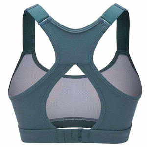 Soutien-gorge de sport pour femme, maintien moyen, sans coutures, extensible, respirant, pour fitness, yoga, gym, course à pied, exercice, sans armatures, confortable - Product Image 6
