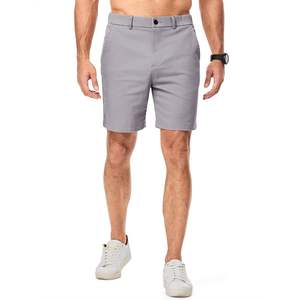 2025 Short décontracté en sergé de coton pour hommes avec bermud à taille élastique - Product Image 1