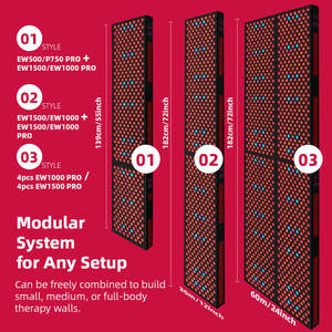 Panel de <span class=keywords><strong>Terapia</strong></span> de Luz Roja con Descuento Directo de Fábrica, Panel de Luz Roja de 1500W, <span class=keywords><strong>Terapia</strong></span> de Luz Roja Pulsante, Venta al por Mayor en China - Product Image 3