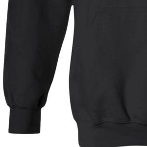 Sudadera con Capucha Negra de Manga Larga, Sudadera con Estampado Gráfico, Ropa Deportiva Informal para Mujer, Puños Acanalados, Moda para el Día a Día - Product Image 3