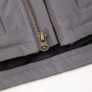 Plus Size Men Canvas <b>Vest</b> Loose Fit Sleeveless Jacket Custom Logo Durable Outerwear For Men Professional Workwear Waistcoat - Product Image 6