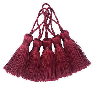 Borlas de Hilo Metálico de Diseño Personalizado de Alta Calidad, Borlas de Hilo Metálico de Última Moda Más Vendidas - Product Image 1
