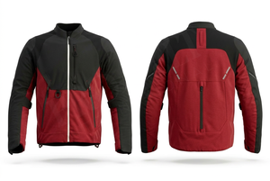 100% High Quality Corduroy Motorcycle Jacket with Water-Resistant Fabric and Protective Gear Full Body Custom Motorbike Jackets - Product Image 5