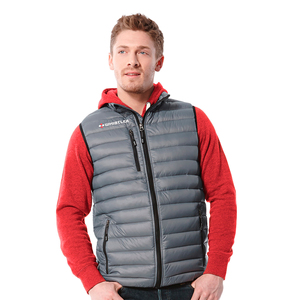 Chalecos de Plumón Ligeros para Hombre, 100% Nailon, con Cierre, Marca OMMIZ, Chaquetas de Invierno Personalizadas de Alta Calidad para Hombre, Venta al Por Mayor de Fábrica - Product Image 1