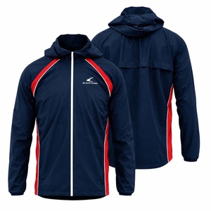 Chaqueta Cortavientos de Invierno con Capucha, Transpirable, Resistente al Viento, para Hombre, con Logotipo Personalizado, Impermeable por Delante, de Secado Rápido, Ligera, con Cierre Completo - Product Image 5