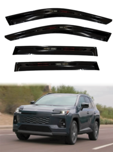 Visera Acrílica para Ventana con Logotipo en Relieve para TOYOTA RAV4 XA60 2026+, Protector contra la Lluvia, Decoración - Product Image 2