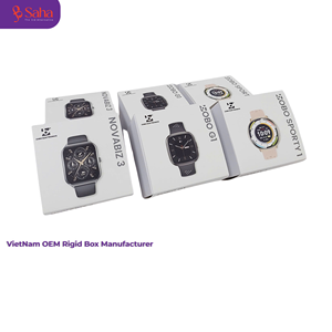 Vietnam OEM Custom Rigid <b>Box</b> Luxury Smartwatch Electronics Packaging Cardboard Gift <b>Box</b> Manufacturer High Quality Wholesale ODM - Product Image 5