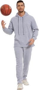 Conjunto Deportivo de Hombre con Sudadera y Pantalones de Chándal, Forro Polar para Invierno, Logotipo Personalizado, Ropa Deportiva Informal, Ropa de Gimnasio, Venta al Por Mayor - Product Image 2