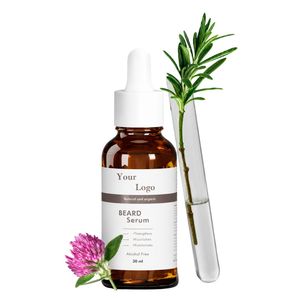 Suero para Barba Orgánico de Alta Calidad al por Mayor, Fórmula Nutritiva con Ingredientes Herbales para Suavizar y Cuidar la Barba para Hombres - Product Image 3