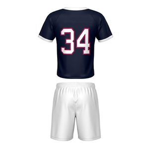 Uniformes de lacrosse pour hommes de qualité supérieure pour adultes, uniformes d'équipe de lacrosse personnalisés imprimés par transfert thermique - Product Image 6