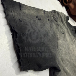 Camisetas de Trabajo Extra Grandes para Hombre, 100% Algodón, Antipilling, de Alta Calidad, con Efecto Desgastado por el Sol, Transpirables - Product Image 3