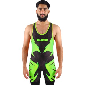 Trajes de Lucha Personalizados con Sublimación, Spandex de Alta Elasticidad, Poliéster de Secado Rápido y Transpirable, Uniformes de Equipo - Product Image 4