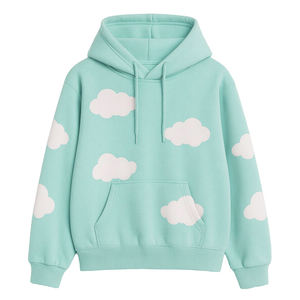 Sudadera con Capucha Premium 100% Algodón Bordada para Mujer, Suave, Transpirable, Estilo Casual Urbano, Venta al Por Mayor OEM - Product Image 4