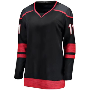 Camiseta de Hockey Personalizada al por Mayor de Alta Calidad con Logotipo Impreso, Diseño Personalizado para Equipos Masculinos Adultos, 100% Poliéster Transpirable - Product Image 6