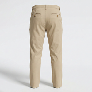 Pantalones Casuales Largos de Algodón para Hombre, Estilo Chino, de Alta Calidad, Lujo, para Exteriores, Negocios, Moda Fresca - Product Image 1