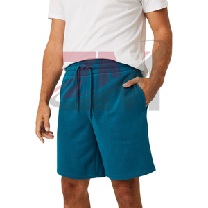 Shorts décontractés tendance pour hommes, style américain, fitness, course à pied, streetwear, 100% coton, impression personnalisée - Product Image 4