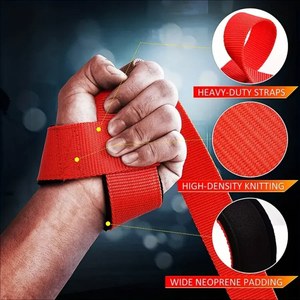 Sangles <span class=keywords><strong>de</strong></span> musculation en néoprène personnalisées, haute qualité, <span class=keywords><strong>prix</strong></span> <span class=keywords><strong>de</strong></span> gros, style sportif pour hommes, équipement <span class=keywords><strong>de</strong></span> musculation, logo personnalisé - Product Image 4