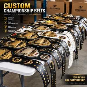 Cinturones de Campeonato de Artes Marciales Mixtas, Lucha Libre y Boxeo para Adultos, Diseño Personalizado, Fabricación en Fábrica, Precio al por Mayor, Mejor Calidad - Product Image 4