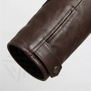 Veste de moto en cuir véritable pour homme de qualité supérieure, nouvelle arrivée, vestes de moto d'hiver, protections amovibles, personnalisables - Product Image 6