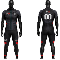 Ensemble maillot et short de cyclisme Orvo Sports unisexe pour adulte, orange et noir, respirant, manches courtes, pour vélo de route, course, équipe personnalisée, OEM