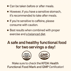 Polvo delgado con sabor a avellana con extractos de hierbas para soporte de belleza y uso energético para adultos OEM Corea - Product Image 5