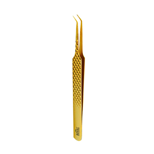 Pinzas de Precisión para Pestañas, Pinzas de Acero Inoxidable para Pestañas, Extensiones de Pestañas Clásicas de Volumen Individual - Product Image 5