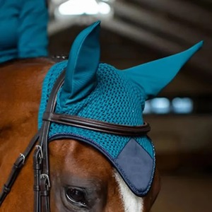 High quality equestrian equipment horse ear <b>net</b> <b>hair</b> bonnet at Wholesale Price Latest Design New Arrival 2024 Ear Fly Veil - Product Image 5