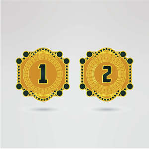 Ceinture de championnat de lutte personnalisée en métal noir, laiton et zinc, quatre plaques latérales, plaque centrale dorée, design de logo personnalisé, champion - Product Image 3