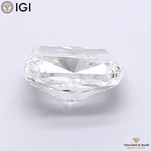 เพชรทรงคุชชั่นสี F ความสะอาดระดับ VS1 พร้อมใบรับรอง IGI น้ำหนัก 3.00 กะรัต เพชร CVD ที่เพาะเลี้ยงในห้องปฏิบัติการ ออกแบบมาสำหรับแหวนดีไซเนอร์ - Product Image 3