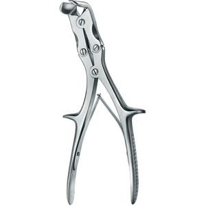 Rongeur de Doble Acción de Acero Inoxidable, Instrumento Quirúrgico Ortopédico Manual, Regal Impex, Certificado CE Clase I, 7.5 Pulgadas - Product Image 2