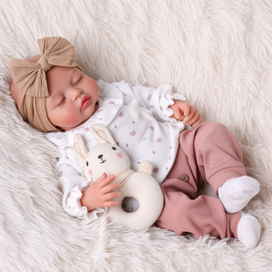 <span class=keywords><strong>Poupée</strong></span> Bébé Reborn Fille Réaliste en Vinyle Intégral de 17 Pouces <span class=keywords><strong>Nancy</strong></span>, Modèle Endormi, Nouvelle Arrivée - Product Image 1