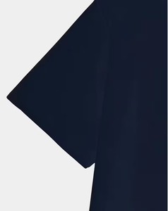 Men's Navy Blue Graphic Beach Surf Design Breathable 220g Short Sleeve O-Neck T-Shirt Regular Fit Casual Knitted 100% Cotton - Product Image 3