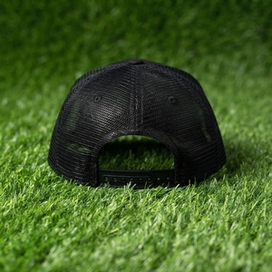 Casquette de baseball noire pour homme, style trucker, avec broderie Cobra, dos en maille, fermeture snapback, logo personnalisé, réglable - Product Image 6