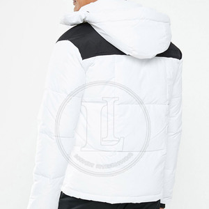 <b>Men</b> <b>Winter</b> Puffer Jacket Cold Weather <b>Coat</b> Casual Fashion Durable Comfort Front Logo - Product Image 2