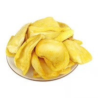 Exportkwaliteit gedroogde vacuümgefrituurde jackfruit snack, knapperig, oliegeconserveerd, zoete smaak, groothandel bulkverpakking, OEM, private label