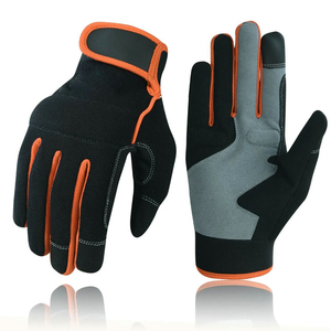 High Quality and XL Mechanic Work <b>Gloves</b> Safety <b>Gloves</b> with Polyester and Nylon Material From Pakistan - Product Image 5