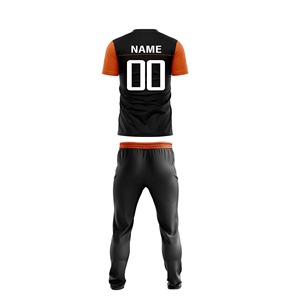 Men's Cricket Uniform Polo <b>Shirt</b> and <b>T</b>-<b>Shirt</b> Wholesale <b>Polyester</b> Cotton Printed Cricket Sets Top Quality Fabric - Product Image 3