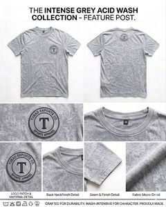Custom Front Unisex Terry O-Neck T-Shirt 240g Polyester/Cotton Breathable Eco-Friendly Anti-shrink <b>Short</b> <b>Sleeve</b> Loose Fit - Product Image 4