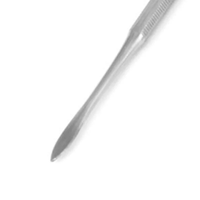 DERMISPRO INSTRUMENTS Spatule de mélange en acier inoxydable pour manucure, instrument professionnel réutilisable pour ciment et composite