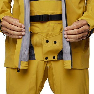 Chaqueta Cortavientos para Hombre, Elegante, Tejido Impermeable, Cierre de Cremallera, Servicio OEM, para Uso Casual, Viajes, Actividades Diarias al Aire Libre, Invierno - Product Image 5