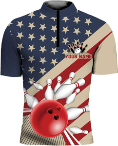Polo-shirts personnalisés en sublimation avec logo, maillots de fléchettes entièrement sublimés, polo-shirts de bowling noirs respirants à séchage rapide - Product Image 4