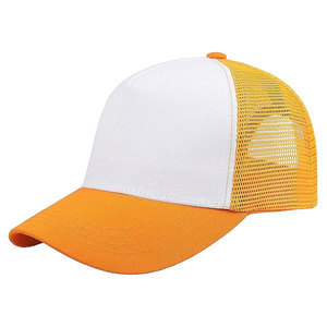 หมวกเบสบอลตาข่ายปักโลโก้ 5 ชิ้นส่วนแบบสั่งทำขายส่ง คุณภาพสูง ผ้าฝ้าย สำหรับกีฬากลางแจ้ง หมวกแก๊ปทรงคลาสสิกสำหรับผู้ชาย - Product Image 1