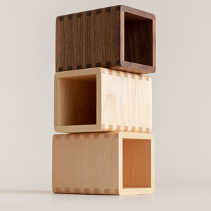 Natural House Multi Purpose Use <b>Desktop</b> <b>Organizer</b> Wooden Pen Cup Holder Wood Desk Pencil Holder Stand <b>for</b> Office Home - Product Image 4