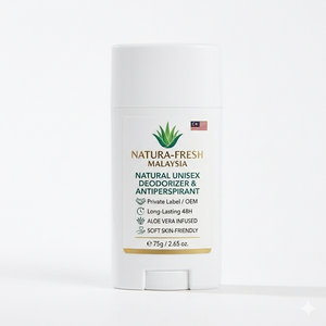 Desodorante Antitranspirante Natural Unisex de Primera Calidad de Malasia, OEM/ODM, Marca Privada, Larga Duración, Aloe, Fragancia Suave y Amigable con la Piel - Product Image 1