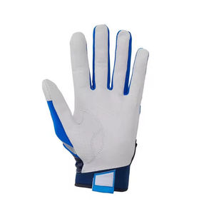 WARPRO INDUSTRY White Leather Batting Gloves Left-Handed Breathable Padded Hook and Loop Closure Unisex Adult Training <b>Gear</b> - Product Image 6