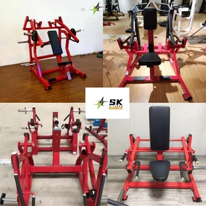 Mesin Latihan Beban ISO <span class=keywords><strong>Lateral</strong></span> Press SK Commercial Gym Fitness Equipment, Beban Plat, Hammer Strength untuk Latihan Lengan, Punggung, Dada, Berbahan Baja - Product Image 5