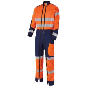 Wholesale Fire Proof Work <b>Overall</b> Boiler Suit Industrial Safety Uniform Jumpsuit Workwear Flame Fire Retardant FR Coveralls - Product Image 1