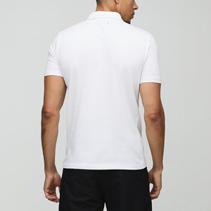 Camiseta polo informal de verano para hombre, 100% algodón, corte holgado, tela jersey antiarrugas, logotipo impreso personalizado, camiseta polo estilo hip hop - Product Image 6