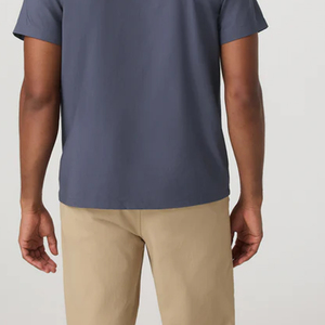 Men T Shirt With Turn <b>Down</b> Collar And Solid Color Button Closure Stylish Design For Bulk Buyers OEM Service Design / Custom Logo - Product Image 5